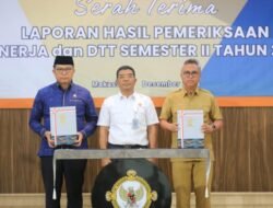 Pemkab Lutim Terima LHP Kinerja dan DTT Semester II Tahun 2023 dari BPK Sulsel