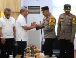 Baru Menjabat, Kapolres Luwu Timur Silaturahmi dengan Bupati Budiman