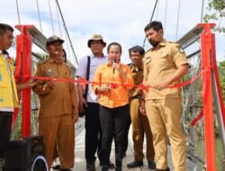 Hadiri Peresmian Jembatan, Akbar : Dampak Positifnya Sangat Besar bagi Perekonomian Masyarakat