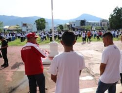 Buka Senam Bersama Petugas Pemilu, Budiman Harap Dinkes dan Puskesmas Kolaborasi Dengan KPU
