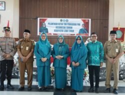 Kukuhkan Ketua TP PKK Tomoni, Sufriaty : Mari Bekerjasama Dengan Baik