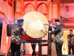 Ditandai Pemukulan Bedug, Bupati Budiman Buka MTQ ke X tingkat Luwu Timur