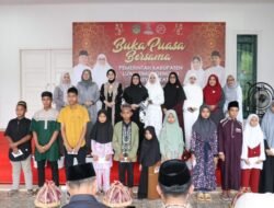 Momentum Bulan Ramadhan, Hj. Sufriaty Serahkan Santunan Kepada Ratusan Anak Yatim