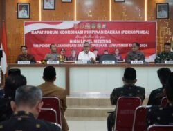 Pastikan Kesiapan Jelang Hari Raya Idul Fitri, Bupati Lutim Pimpin Rakor Forkopimda