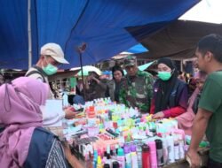 Antisipasi Barang Kadaluarsa, Tim Terpadu Lutim Lakukan Pengawasan di Pasar Wawondula