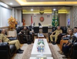 Didampingi Anggota DPRD dan Jajaran Pemda Lutim, Budiman Silaturahmi ke Kejati Sulsel