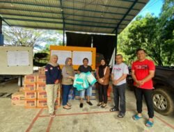 Peduli Korban Banjir di Luwu, Gerakan Sedekah Jumat Setdakab Lutim Salurkan Bantuan
