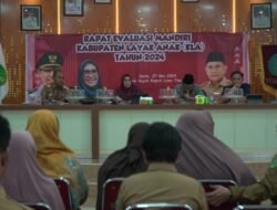 Pemkab Lutim Gelar Rapat Evaluasi Mandiri KLA Tahun 2024