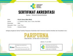 Klinik Utama Mata Malili Raih Akreditasi “PARIPURNA” dari Kemenkes RI