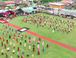 350 Penari Padduppa Ramaikan Roadshow Kebudayaan di Kecamatan Wotu