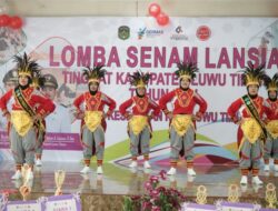 Pemkab Luwu Timur Gelar Lomba Senam Lansia Tingkat Kabupaten