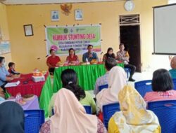 Posyandu Remaja Jadi Topik Utama Rembuk Stunting Desa CHT