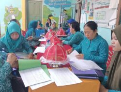 TP PKK Kecamatan Tomoni Timur Lakukan Monev Administrasi PKK Desa