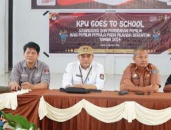Sasar Pemilih Pemula, KPU Luwu Timur Goes To School