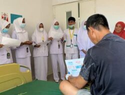 Mahasiswa Stikes KAMI Palopo Lakukan Penyuluhan Kesehatan di RSUD I Lagaligo