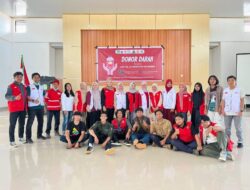 Gandeng UTD PMI Lutim, Mahasiswa KKN Unhas Gelar Aksi Sumbang Darah