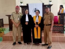 Camat Tomoni Timur Hadiri Penguraian dan Peneguhan Dua Pendeta Getor