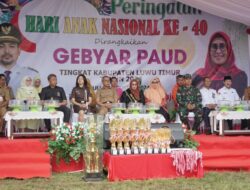 Pemkab Lutim Gelar Peringatan HAN dengan Tema “Anak Terlindungi, Indonesia Maju”