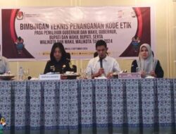 KPU Luwu Timur Gelar Bimtek Penanganan Pelanggaran Kode Etik Pada Pilkada Serentak Tahun 2024