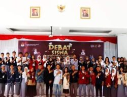 KPU Gelar Debat Siswa Antar Sekolah SMA Se-Kabupaten Luwu Timur Pada Pilkada Tahun 2024