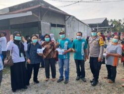 Cegah Penularan ISPA dan TBC, UPTD PKM Tomoni Timur Bagikan 600 Masker