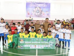 Pjs Bupati Luwu Timur Saksikan Pertandingan SDIT Insan Rabbani Futsal Cup I