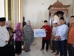 Pjs Bupati Luwu Timur Serahkan Santunan Kepada Ahli Waris Almarhum Iksan