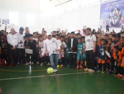 Diawali Tendangan Perdana Pjs. Bupati Lutim, SDIT Insan Rabbani Futsal Cup 1 Resmi Bergulir
