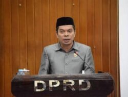 Wahidin Sampaikan Pandangan Fraksi Golkar Terhadap Ranperda APBD Lutim T.A. 2025