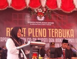 KPU Luwu Timur Resmi Tetapkan Pasangan Ibas-Puspa Sebagai Pemenang Pilkada 2024