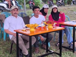 Buka Turnamen Bola Voli, Pj. Kades Pertasi Kencana : Yang Terpenting Semangat Juang dan Sportivitas