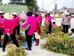 Panen Kacang Tanah, Polres Luwu Timur Dukung Ketahanan Pangan