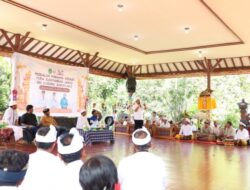 Bupati Luwu Timur Paparkan Program Unggulan Saat Hadiri Piodalan di Sorowako