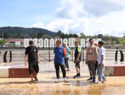 Akhiri Pekan dengan Jalan Santai, Bupati Irwan Tinjau Kebersihan Kota Malili