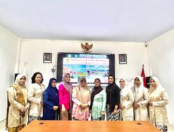 Dharma Wanita Persatuan Lutim Ikuti Halal Bihalal Secara Virtual dengan DWP Pusat