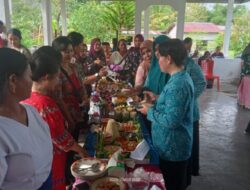TP PKK Desa Manunggal Tampilkan Antusias Luar Biasa Dalam Lomba Cipta Menu B2SA