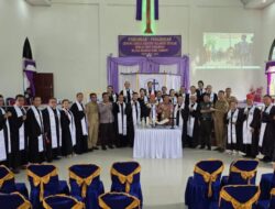 Gereja GKST Sion Tawibaru Diresmikan, Plt. Kadis Sosial P3A Sampaikan Pesan Bupati