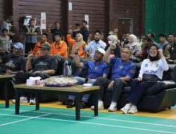 Bupati Luwu Timur Buka Badminton Tournament Sorowako Open Se-Luwu Raya