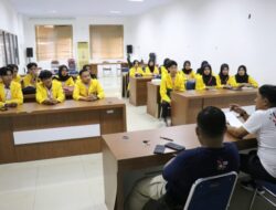 Dinas Kominfo-SP Lutim Terima 17 Mahasiswa Uncok Palopo untuk PDK