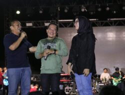 Wali Band Sukses Guncang Panggung Malam Puncak Pesta Rakyat Hari Jadi Lutim