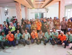 Pemkab Lutim dan PT. Vale Gelar Kegiatan Table Top Exercise RTD Bendungan Seri Sungai Larona