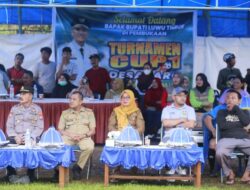 Wabup Puspa Tutup Turnamen Katrol Cup 1, Tegaskan Semangat Persatuan Lewat Sepak Bola