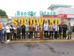 Bupati dan Wabup Lutim Sambut Menteri Kehutanan RI, Bahas Pengelolaan Kawasan Hutan Produktif