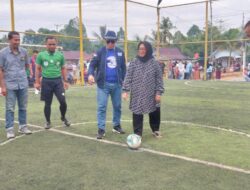 Tendangan Perdana Wabup Jadi Tanda Dimulainya Bupati Cup 1 se-Loeha Raya