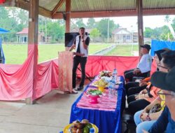 Ketua KONI Luwu Timur Buka Kegiatan Liga Voli Desa Teromu Tahun 2025