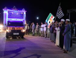 Gema Takbir Menggema, Bupati Irwan Lepas Lomba Takbir Keliling Idul Adha 1446 H