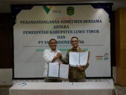 Tercipta Sejarah Baru, Pemkab Luwu Timur dan PT Vale Teken MoU