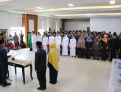 Bupati Irwan Lantik 76 Pejabat, Dorong Kolaborasi untuk Wujudkan Program Prioritas