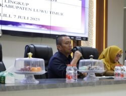 Pimpin Rakor, Bupati Soroti Kegiatan Fisik dan Rendahnya DSA Lutim
