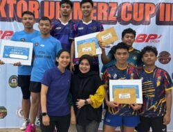 PTMBG Luwu Timur Ikuti Open Tournament Tenis Meja Rektor Umirez Cup III 2025